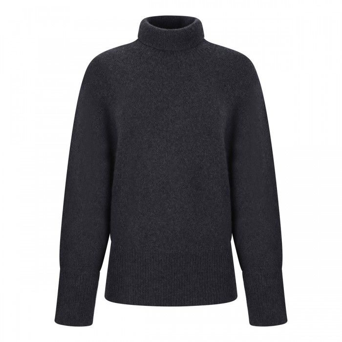Oversized turtleneck sweater