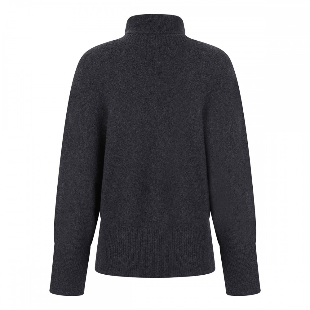 Oversized turtleneck sweater
