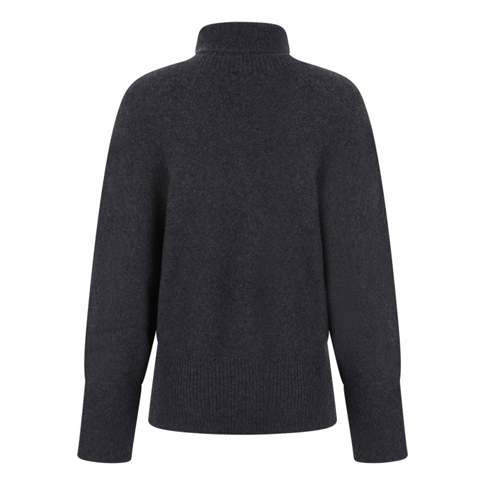 Oversized turtleneck sweater