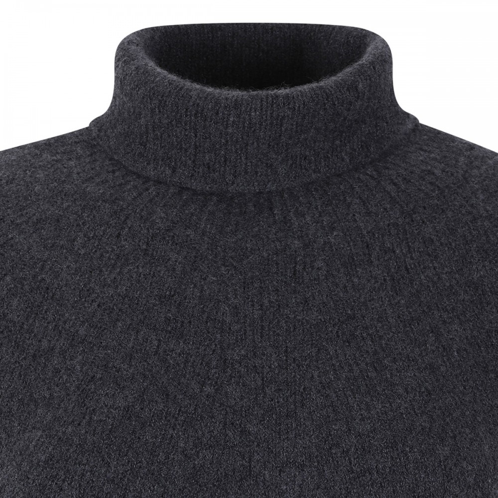Oversized turtleneck sweater
