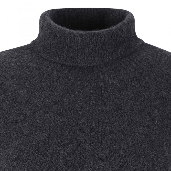 Oversized turtleneck sweater
