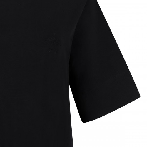 Cotton dress with faille... 2