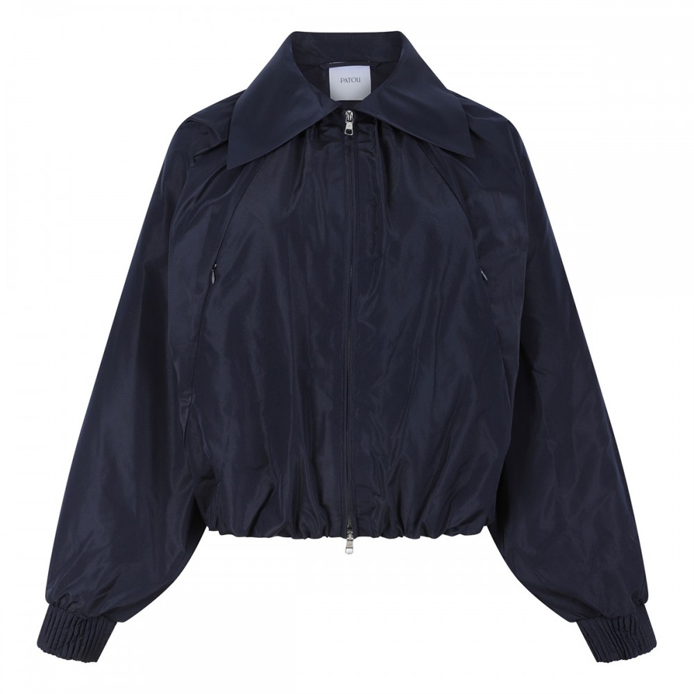 Volume bomber jacket