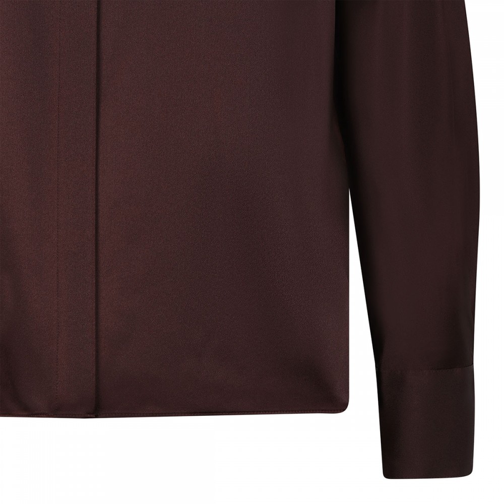 Silk satin shirt