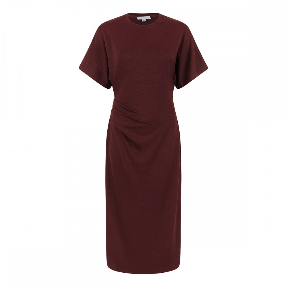 Ruched side dress