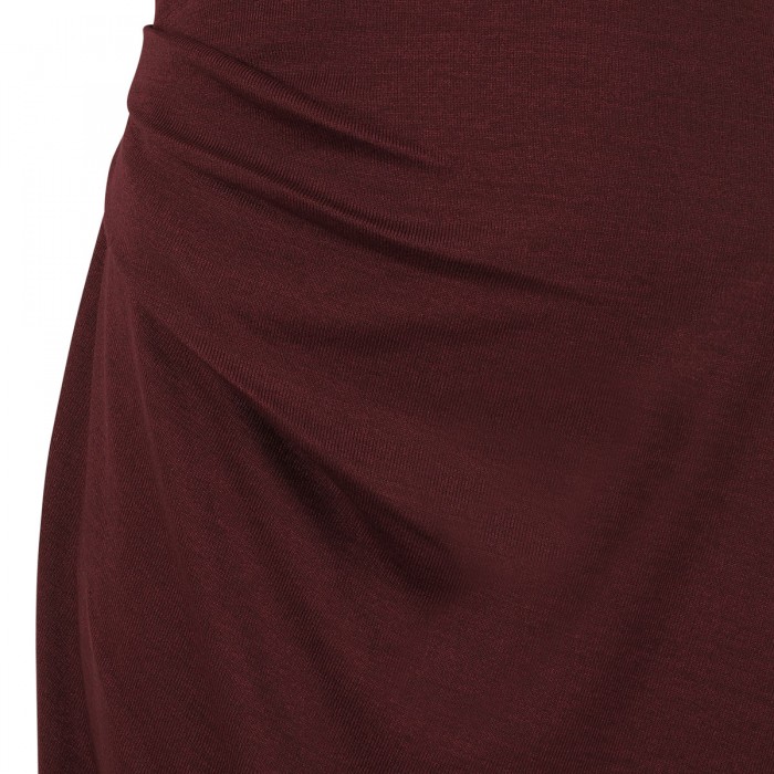 Ruched side dress