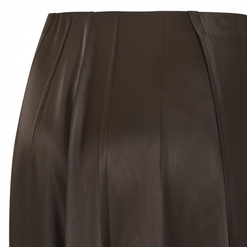 Creased pleated midi skirt 2
