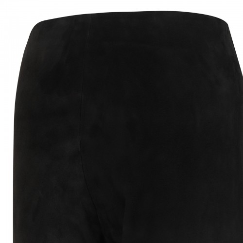 Karina suede leather pants 2