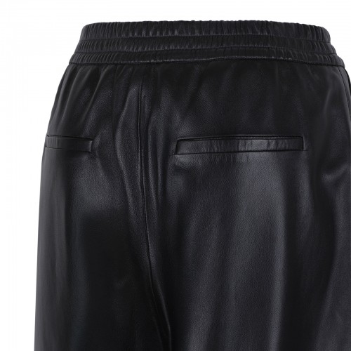 Noa leather barrel pants 2