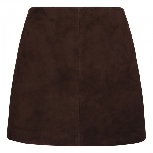 Melody suede mini skirt
