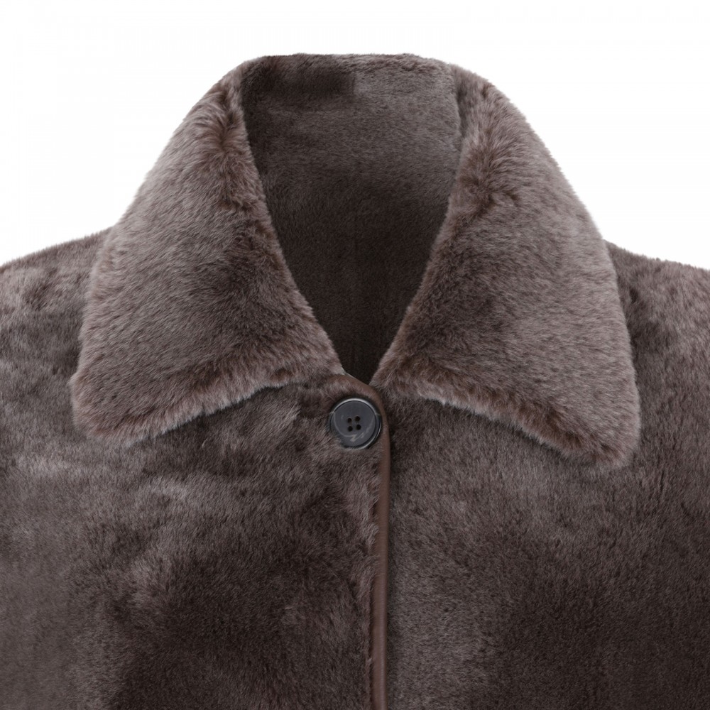 Nicola reversible shearling coat