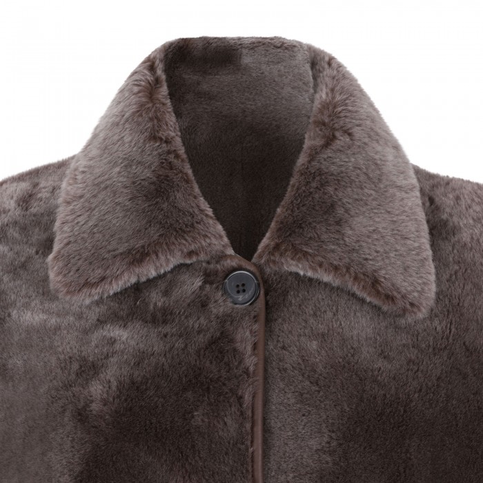 Nicola reversible shearling coat
