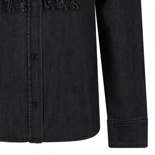 Emilie denim ruffle skirt 2