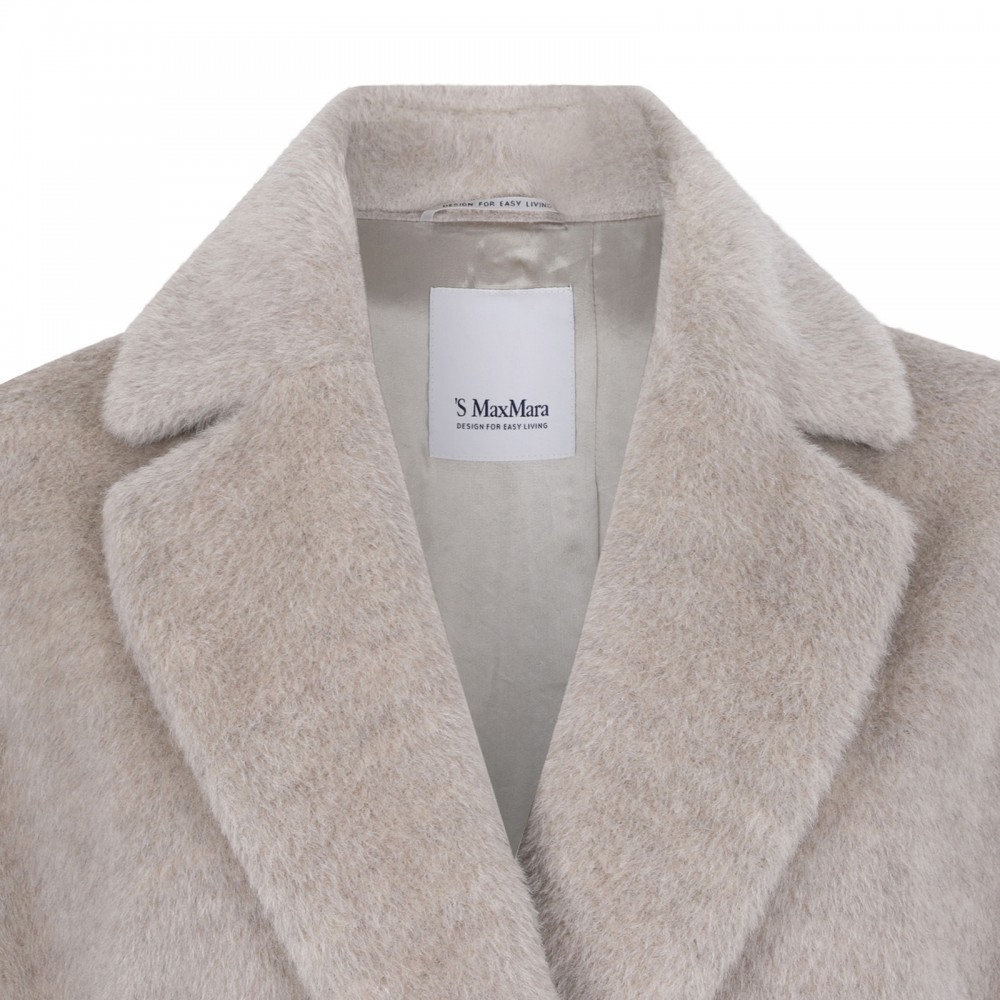 Tabarin alpaca and wool coat