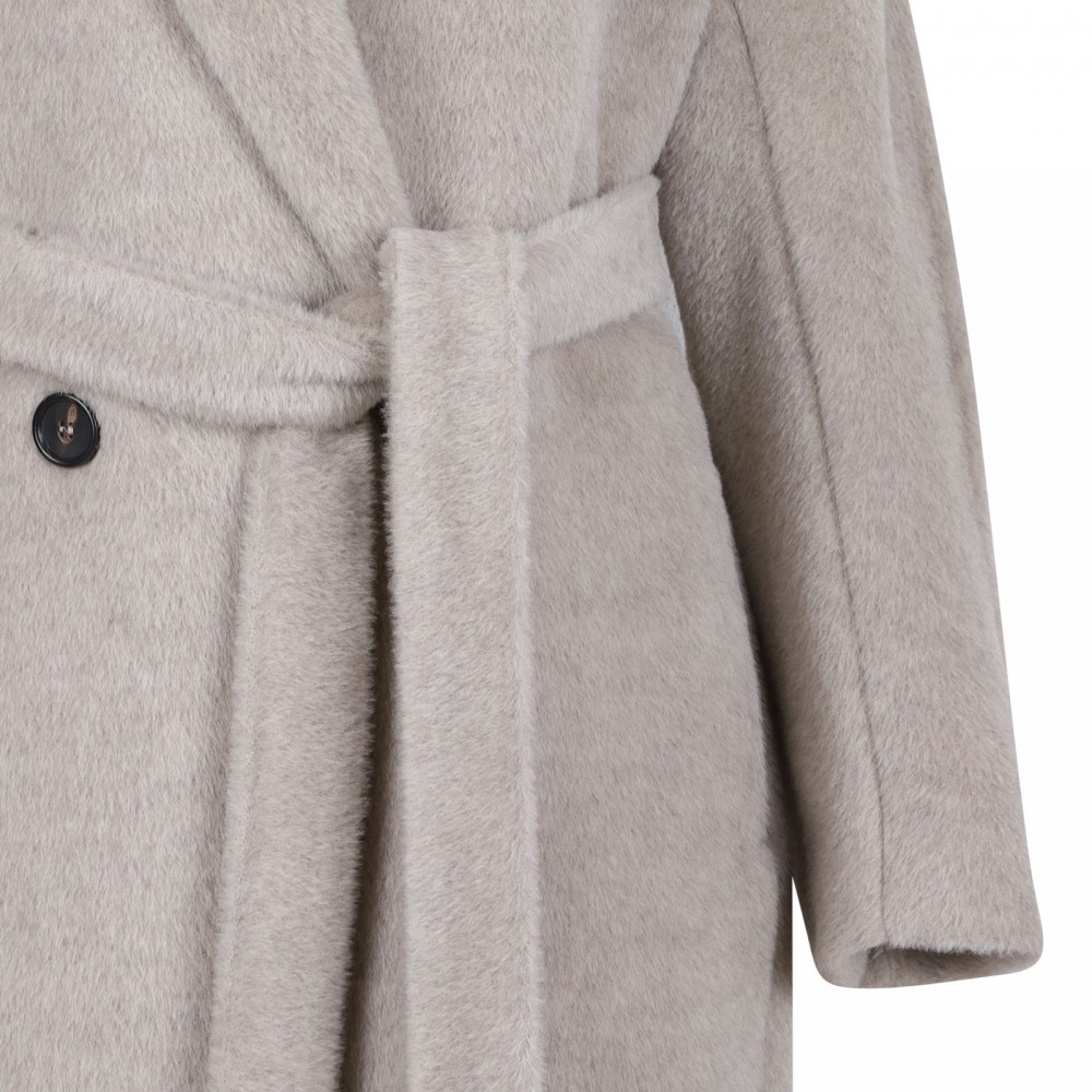 Tabarin alpaca and wool coat