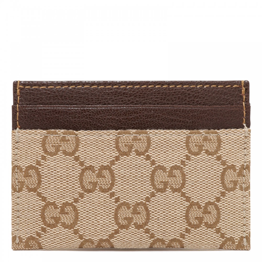 Horsebit card case