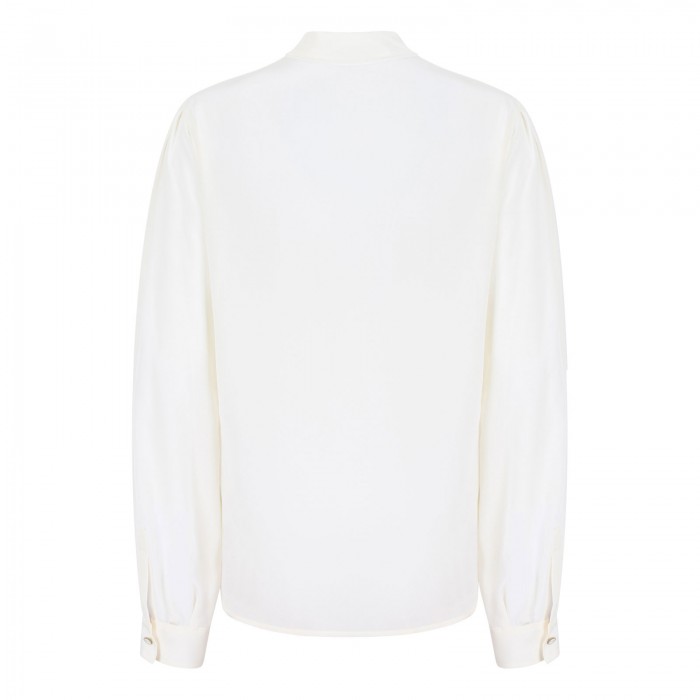Silk crepe de chine shirt