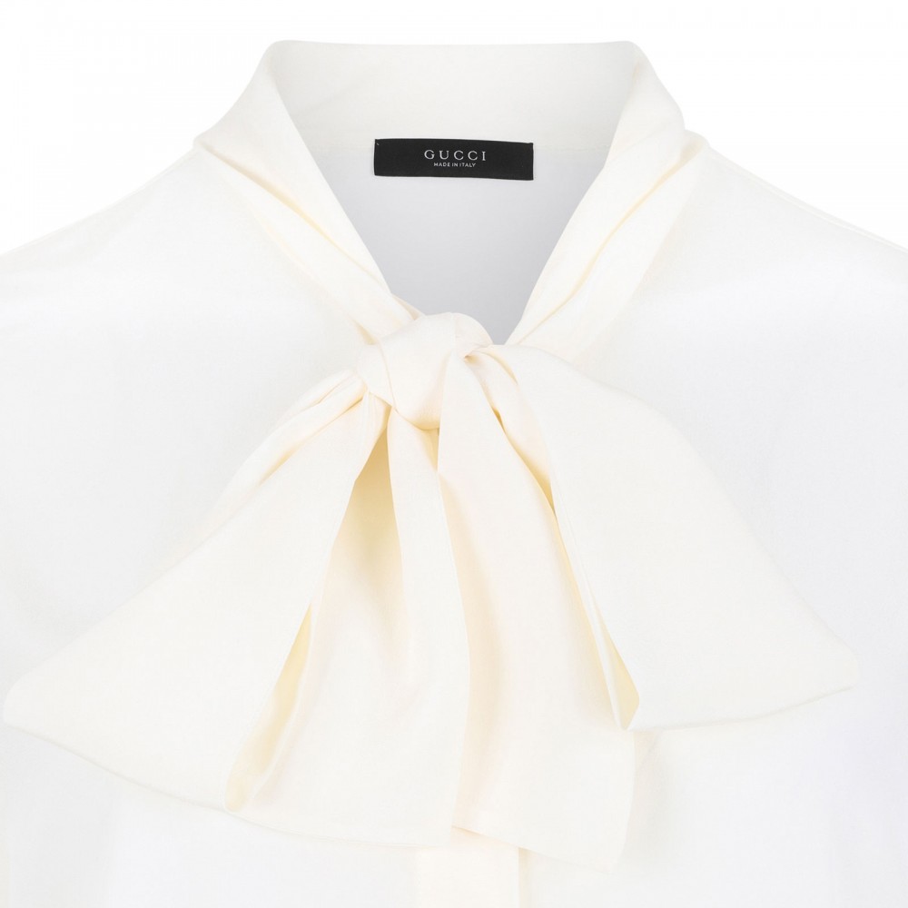 Silk crepe de chine shirt