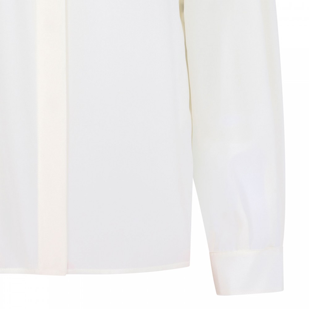 Silk crepe de chine shirt