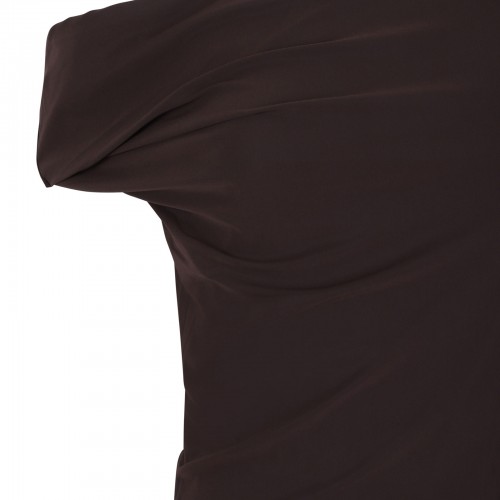 Carlin chocolate brown top 2
