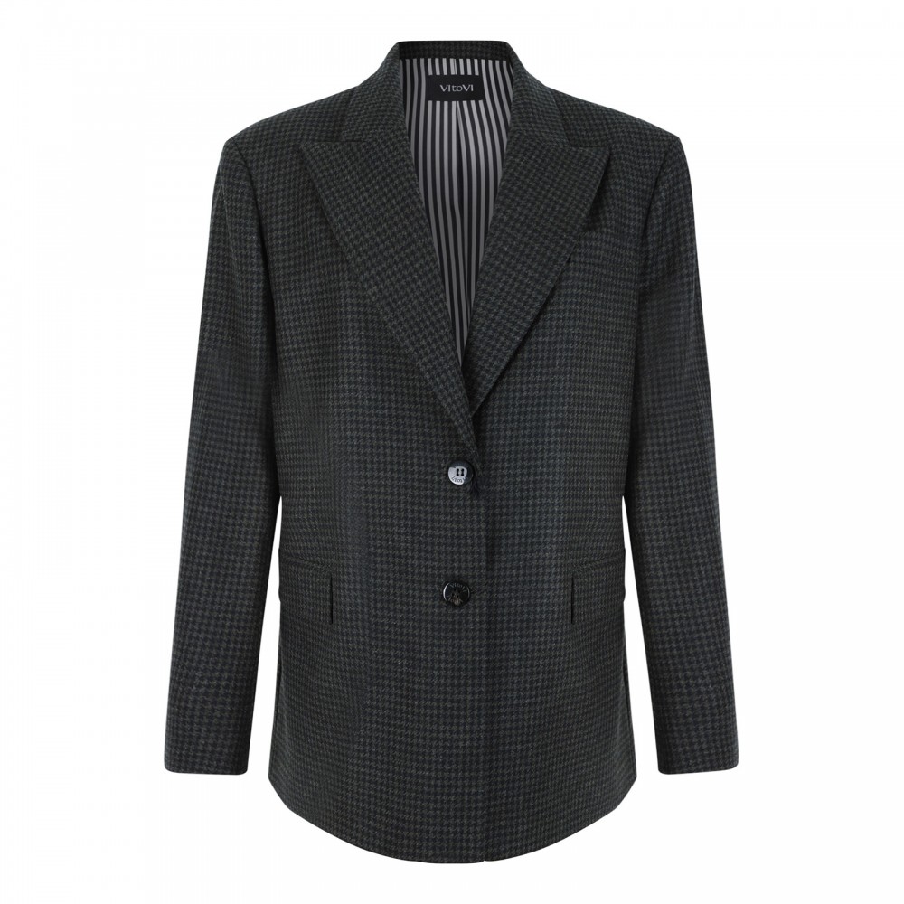 Anyway houndstooth jacket
