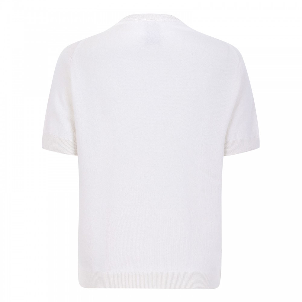 Cashmere top with strass