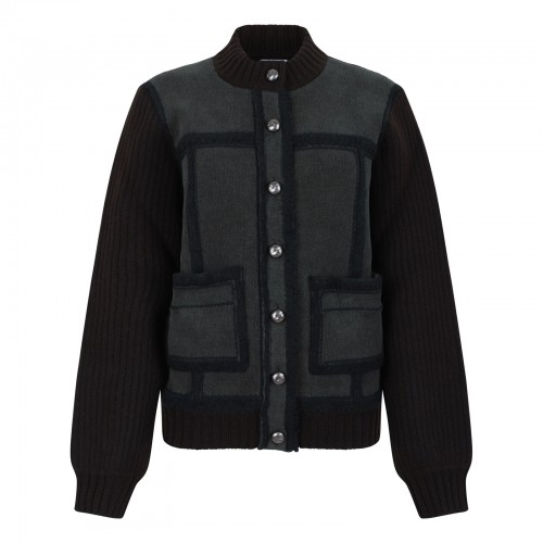 Ladies dark green jacket