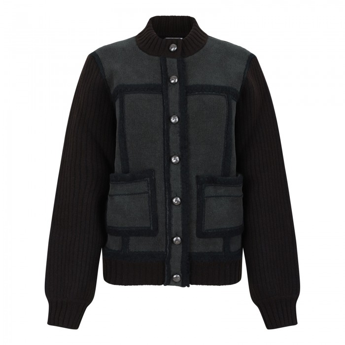 Ladies dark green jacket