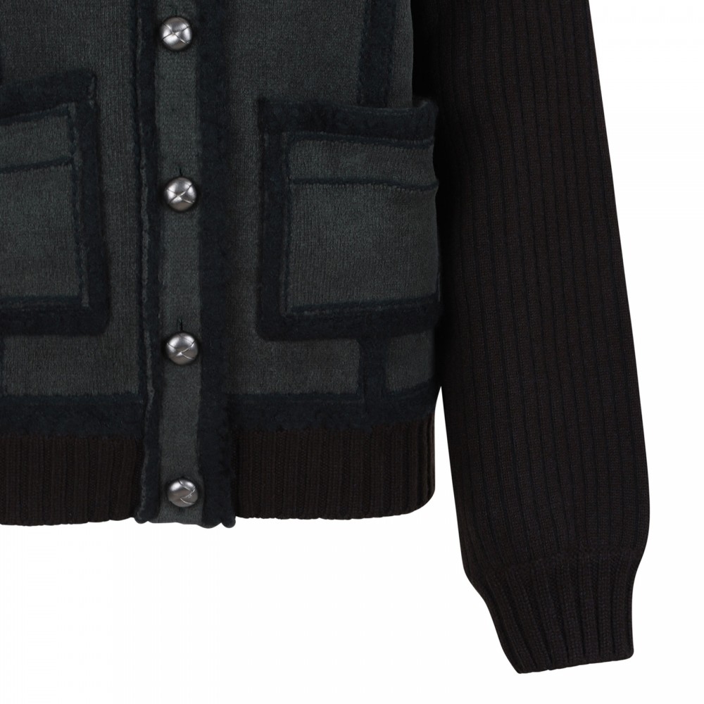 Ladies dark green jacket