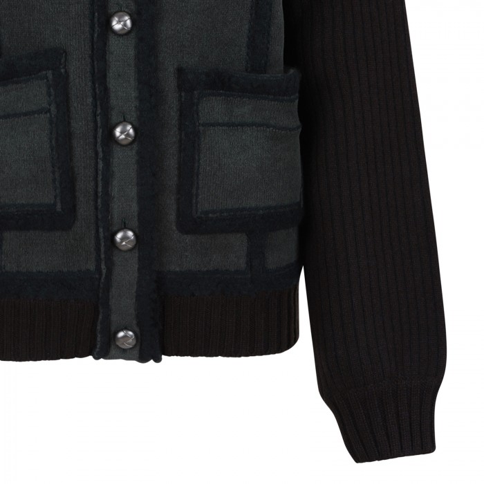 Ladies dark green jacket