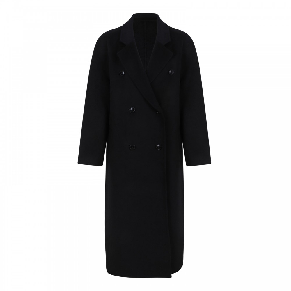 Irvin wool and cashmere long coat