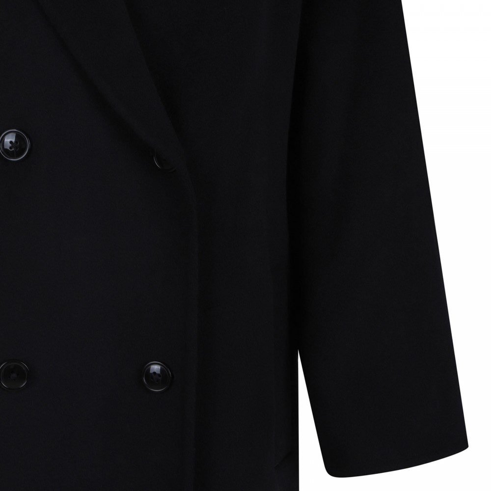 Irvin wool and cashmere long coat
