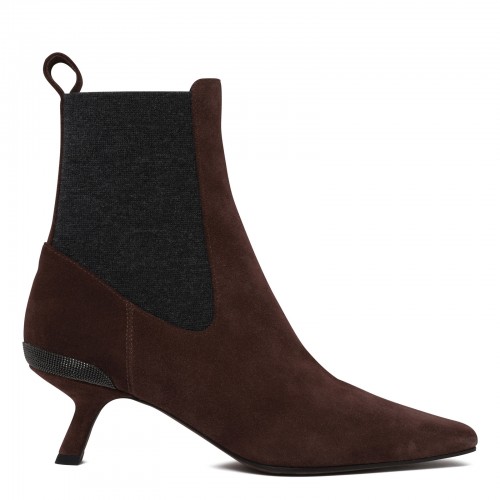 Chelsea booties with heel