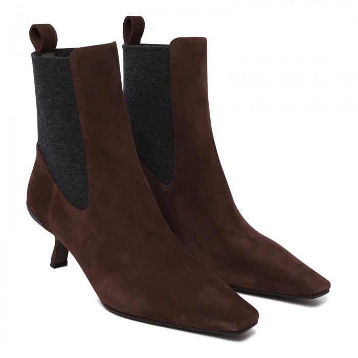 Chelsea booties with heel