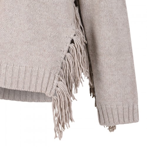Fringed cashmere sweater 2