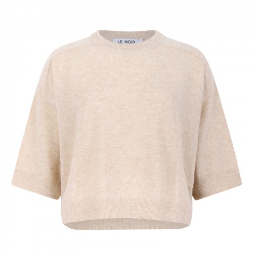 Beige cashmere sweater