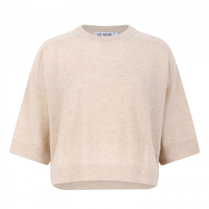 Beige cashmere sweater