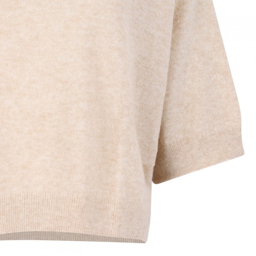 Beige cashmere sweater 2