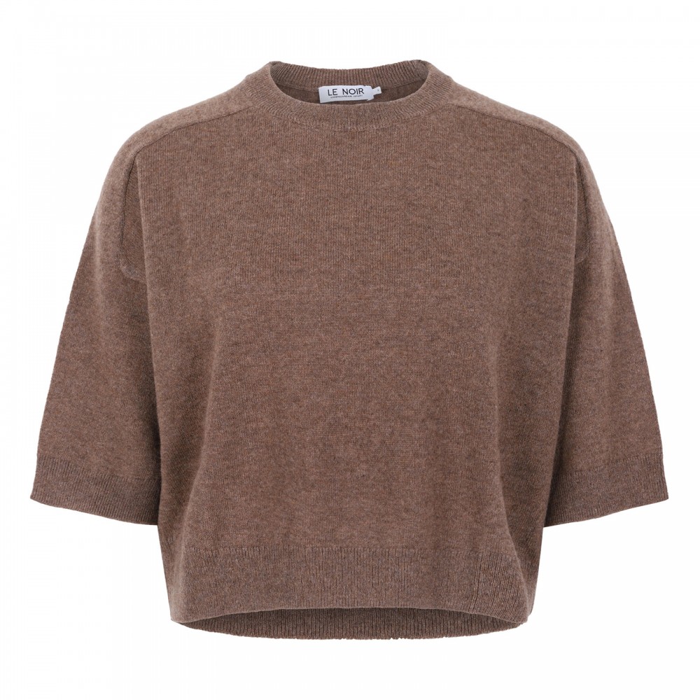 Cappuccino hue cashmere sweater