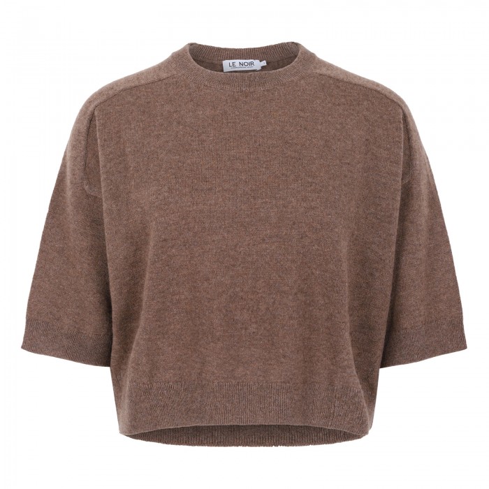 Cappuccino hue cashmere sweater