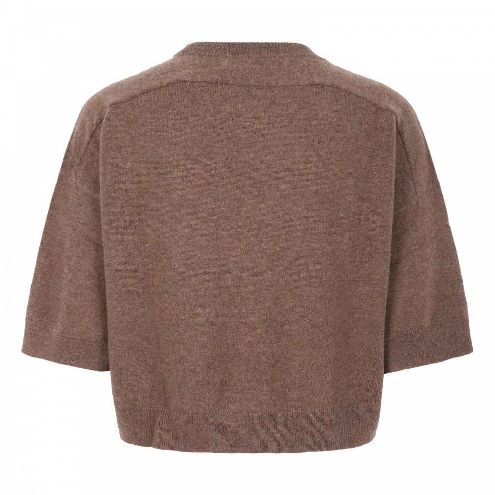 Cappuccino hue cashmere sweater
