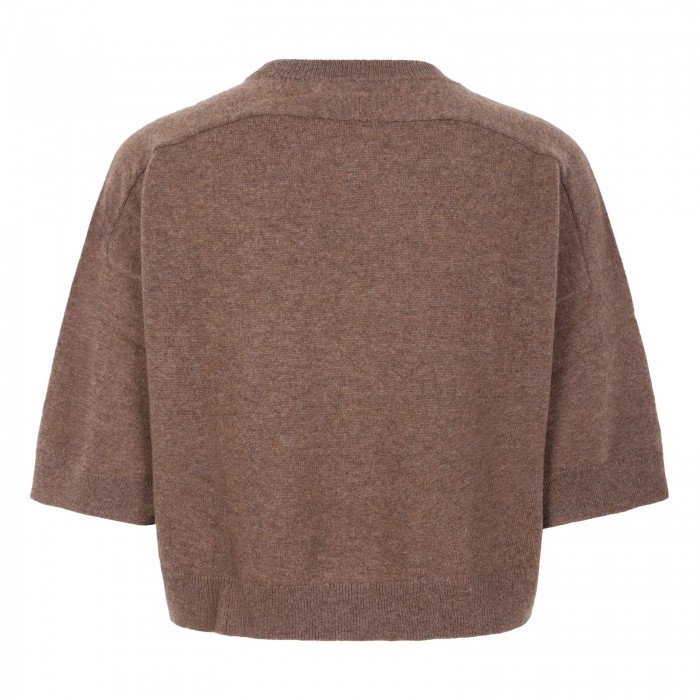 Cappuccino hue cashmere sweater