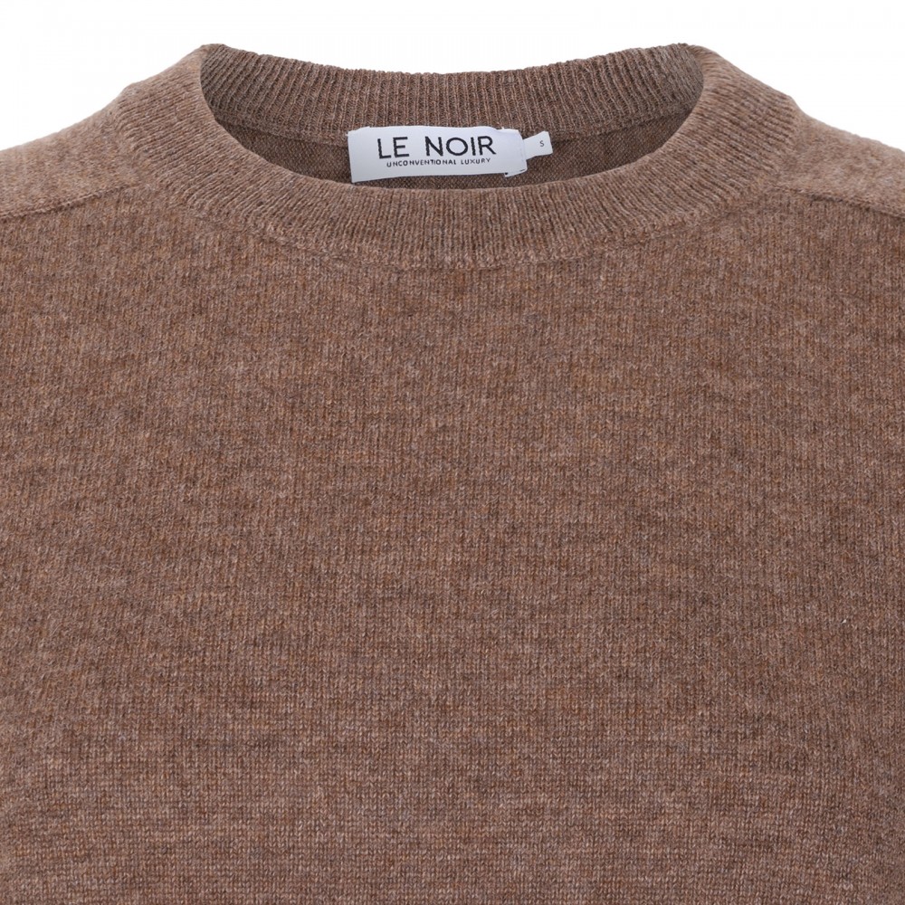 Cappuccino hue cashmere sweater