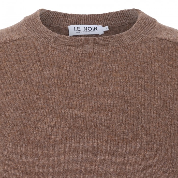Cappuccino hue cashmere sweater