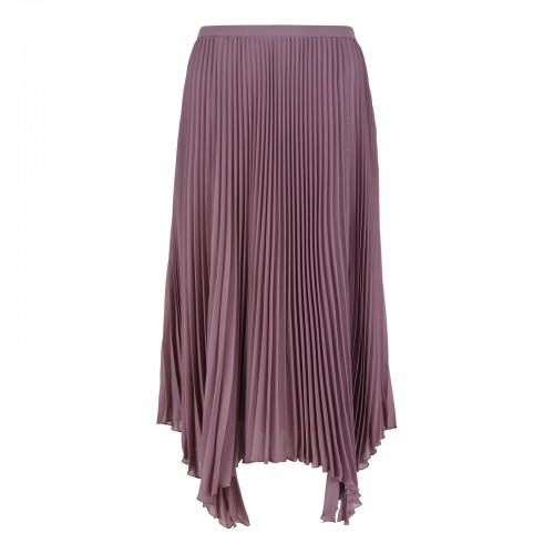 Georgette midi skirt