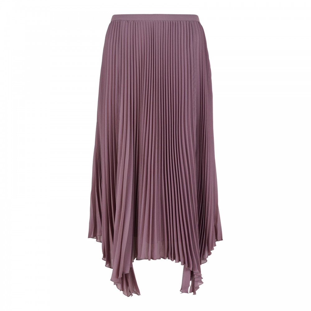 Georgette midi skirt