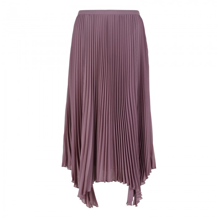Georgette midi skirt