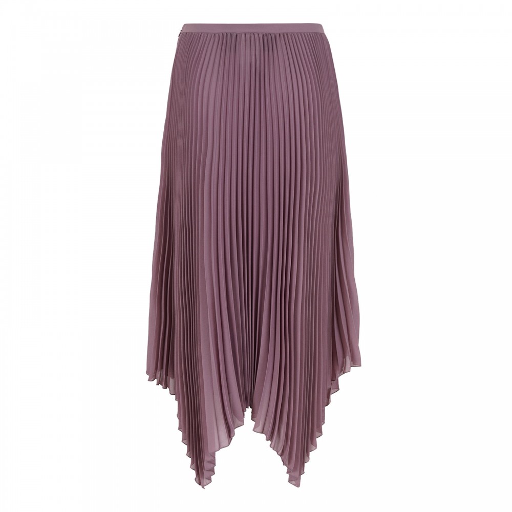 Georgette midi skirt