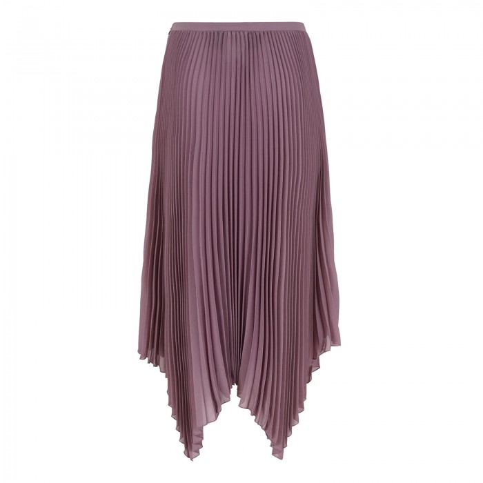 Georgette midi skirt