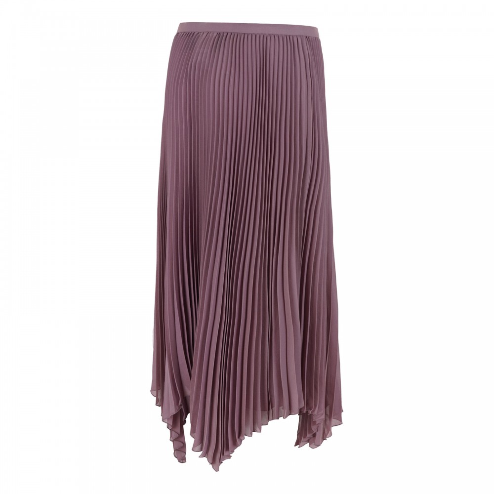 Georgette midi skirt